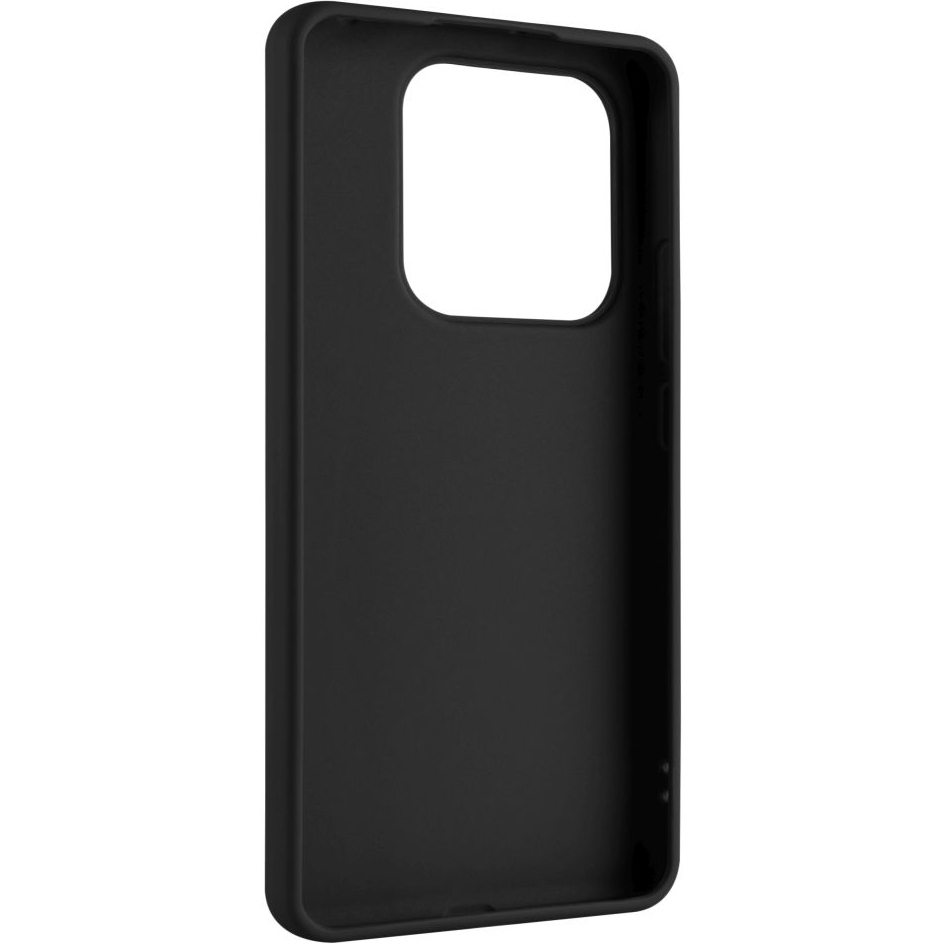 Elastyczne i cienkie etui Fixed Story do Xiaopmi Redmi Note 14 5G, czarne
